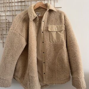 OFFLINE By Aerie Sherpa Corduroy Shacket